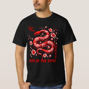 Camiseta Ano Do Ano Novo Do Cobra 2025