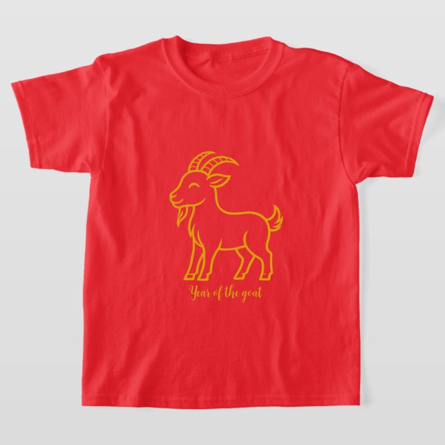 Camiseta Ano do bode  (Postura )