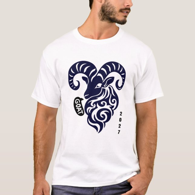 Camiseta Ano do Bode 2027 (Frente)