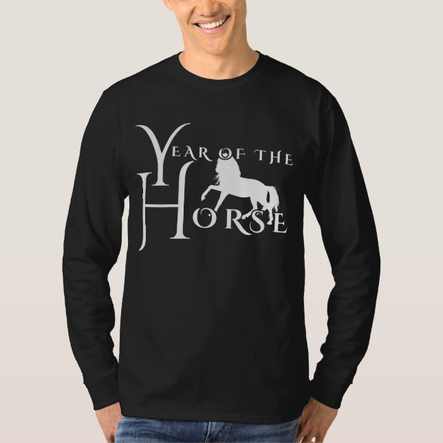 Camiseta Ano do cavalo (Frente)