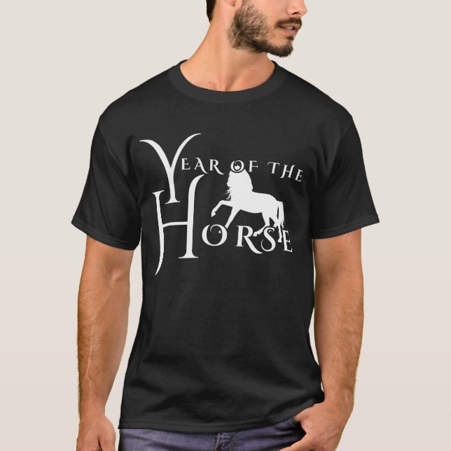 Camiseta Ano do cavalo (Frente)