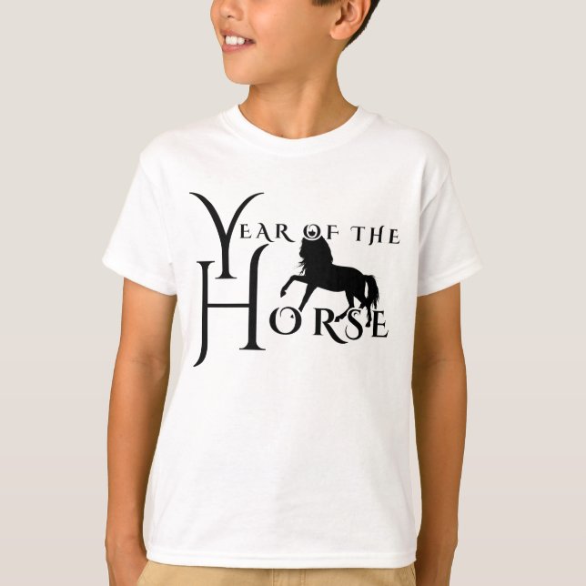 Camiseta Ano do cavalo (Frente)