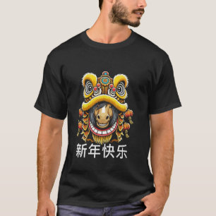 Camiseta Ano do Cavalo2026 Ano Novo Chinês Lunar