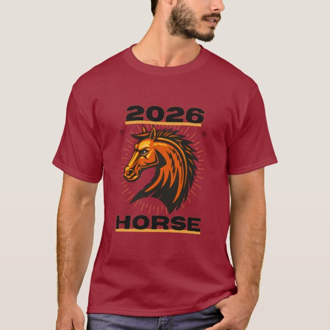 Camiseta Ano do Cavalo 2026 (Frente)