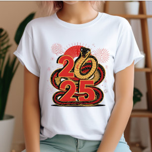 Camiseta Ano Do Cobra 2025   Zodíaco chinês 2025
