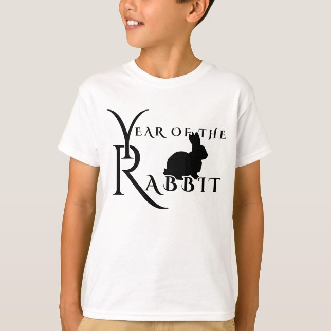 Camiseta Ano do coelho (Frente)