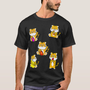 Camiseta Ano do Feliz ano novo Tigre Chinês 2022, Nova