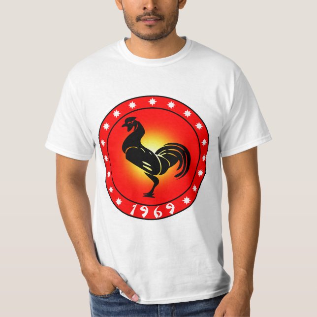 Camiseta Ano do galo 1969 (Frente)