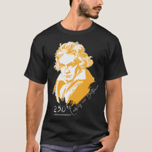 Camiseta Ano do Jubileu do 250º Aniversário de Ludwig Van B