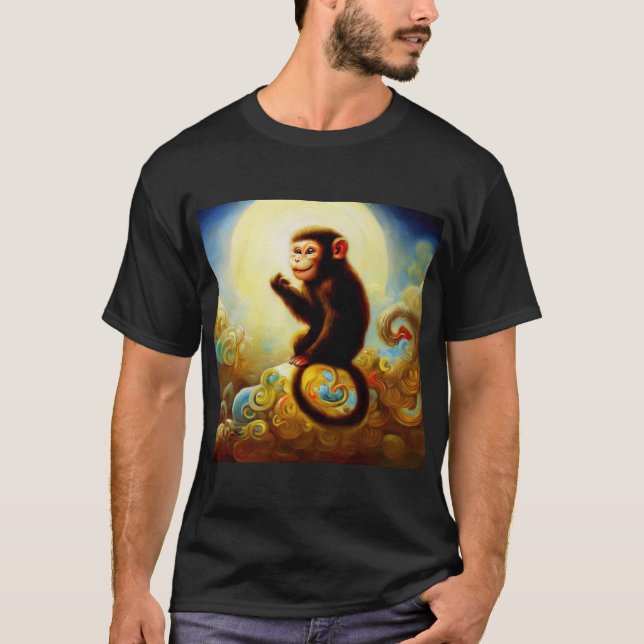 Camiseta Ano do Macaco 10 (Frente)