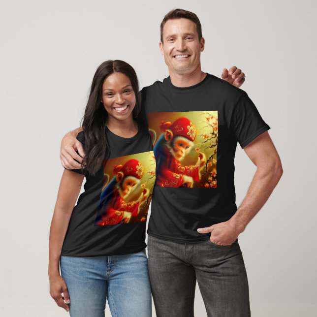 Camiseta Ano do Macaco 11 (Unissex)