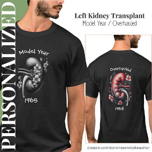 Camiseta Ano do Modelo/Transplante Renal Reformado