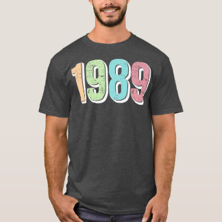 CAMISETA ANO DO NASCIMENTO DE 1989