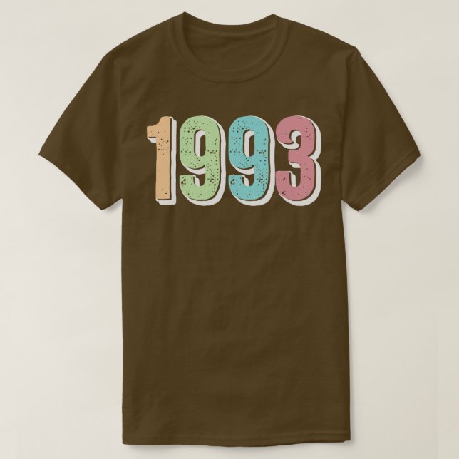 CAMISETA ANO DO NASCIMENTO DE 1993 (Frente do Design)