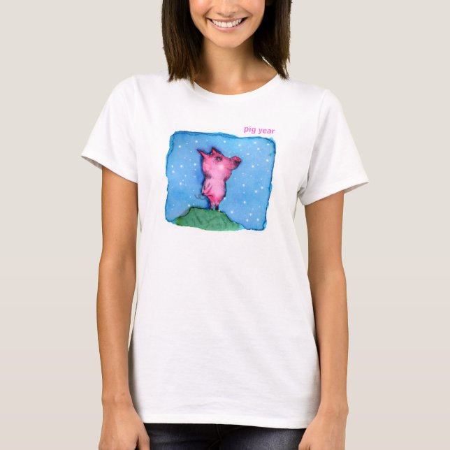 Camiseta Ano do porco (Frente)