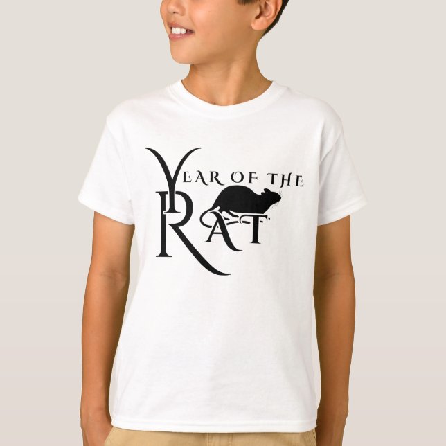 Camiseta Ano do rato (Frente)