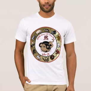 Camiseta Ano do zodíaco de 2008 chineses do rato