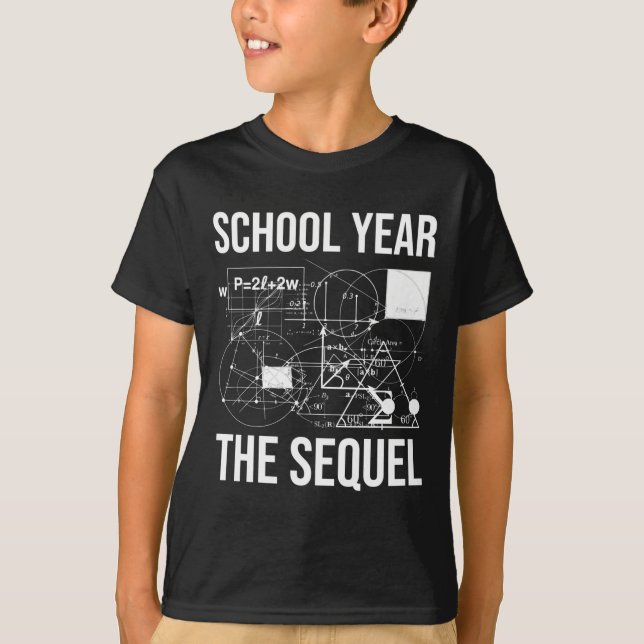 Camiseta Ano Escolar A Sequência (Frente)