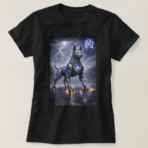 Camiseta Ano Fu Chinês do Zodíaco do Cão 0046491