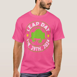 Camiseta Ano Leap Aniversário 29 De Fevereiro De 2024 Dia D