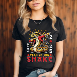 Camiseta Ano legal Do Cobra 2025 Zodiac Chinês