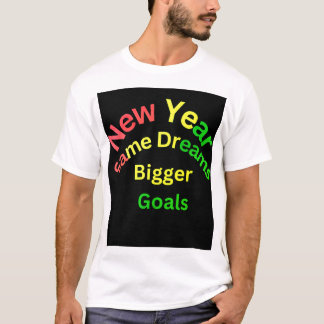 Camiseta ano novo
