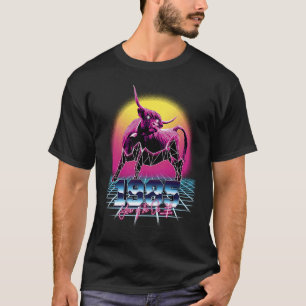 Camiseta Ano Novo 1985 do Rabbit Ox Bull China Zodiac