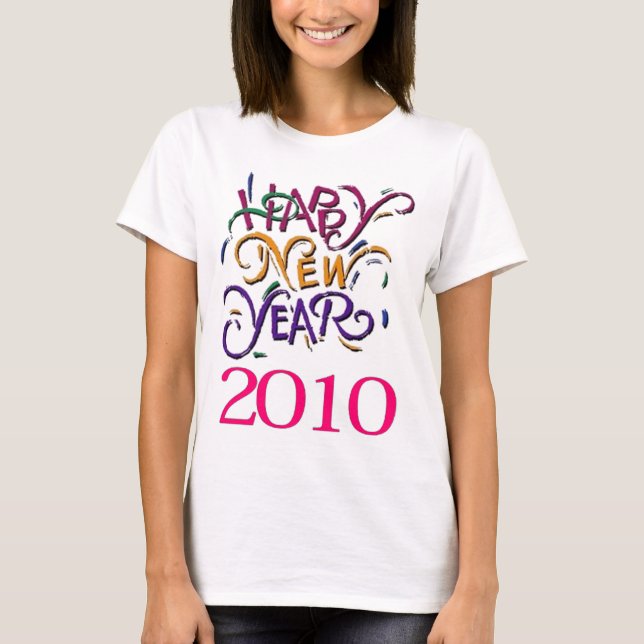 Camiseta Ano novo 2010 (Frente)
