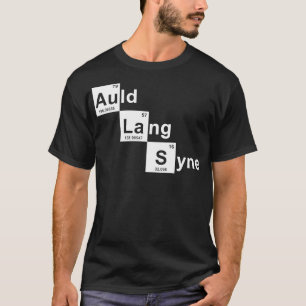 Camiseta Ano Novo 2024 Auld Lang Syne Ano Novo Ciência E