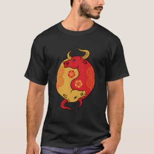Camiseta Ano Novo Chinês 2021 Da Ox
