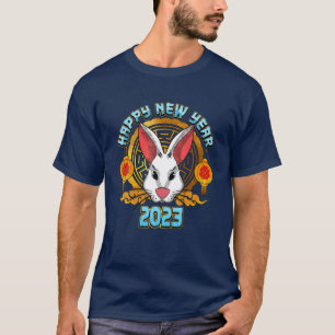 Camiseta Ano Novo Chinês 2023 Do Coelho