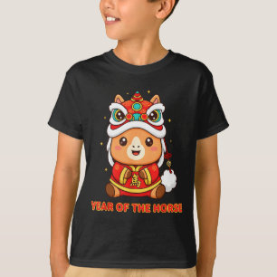 Camiseta Ano novo chinês 2026 ano do cavalo criança