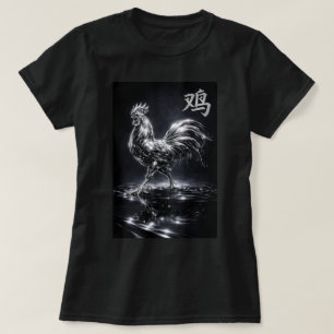 Camiseta Ano Novo Chinês do Zodíaco Ano do Galo 0046427