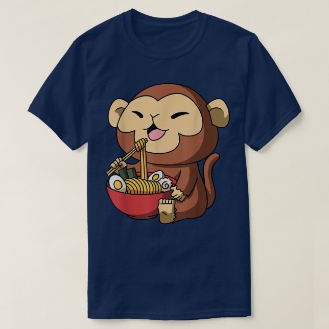 Camiseta Ano Novo Chinês - Macaco - Jovem Marinheiros Japon (Frente do Design)