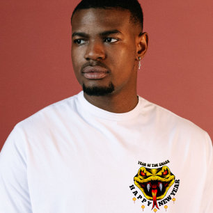 Camiseta Ano Novo da China Cobra
