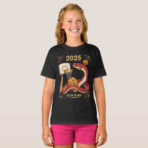 Camiseta Ano Novo Da Cobra Lunar Chinês No Ano Novo