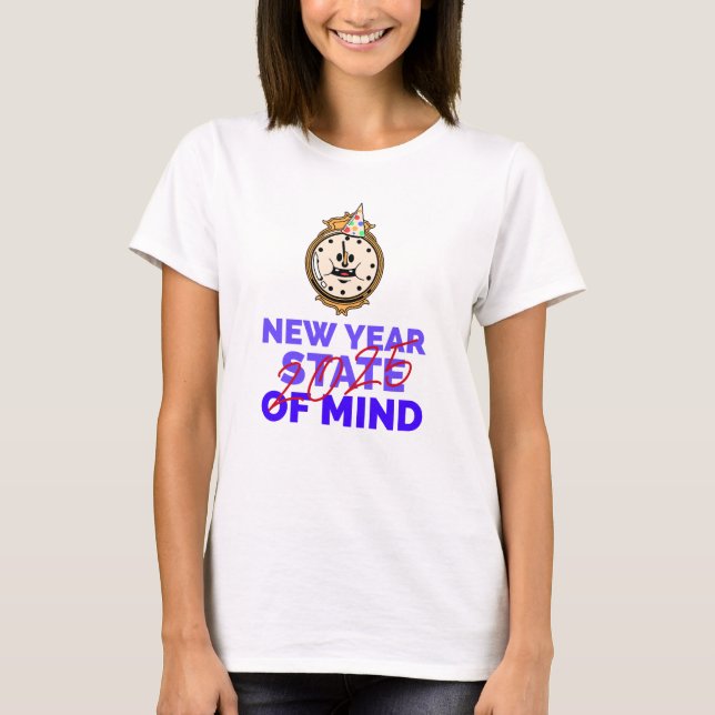 Camiseta Ano Novo de 2025 (Frente)