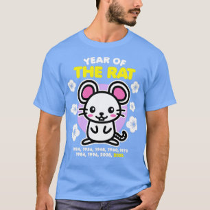 Camiseta Ano Novo do Feliz Zodíaco Chinês 2020