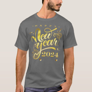 Camiseta Ano Novo Eve 2024 Família Matching Merry Xmas Chri