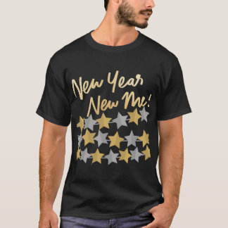 Camiseta Ano Novo, Feliz ano novo 2025 Festivo