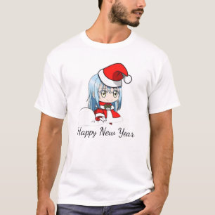 Camiseta Ano novo feliz Rimuru Tempest