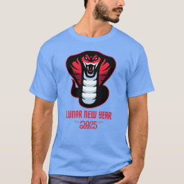 Camiseta Ano Novo Lunar 2025 Ano Da Cobra