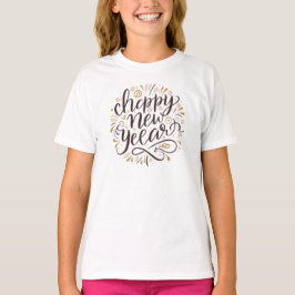 Camiseta ANO NOVO Novo COMEÇO, Feliz Ano Novo
