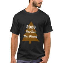 Camiseta Ano Novo, Novos Sonhos