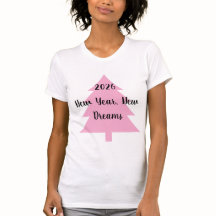 Camiseta Ano Novo, Novos Sonhos