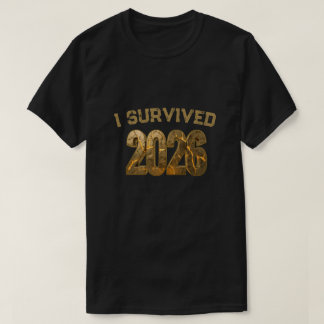 Camiseta Ano Novo Sobrevivi 2026