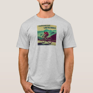 Camiseta Ano Para O Ciclo De Queima Lática