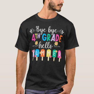 Camiseta Ano Passado Da Escola No Último Dia Do 4º G