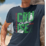 Camiseta Ano Personalizado da Família Cruzada de Natal<br><div class="desc">Este design pode ser personalizado na área fornecida pela alteração da foto e/ou do texto. Ou pode ser personalizado clicando em Personalizar este Modelo e, em seguida, escolhendo o clique para personalizar mais a opção e excluir ou alterar a cor do plano de fundo, adicionar texto, alterar a cor ou...</div>