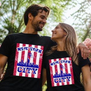 Camiseta Ano Personalizado Nova York